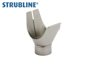 Rinnenstutzen kurz 250/ 60 mm 160 "Strubline" - MattpluS Spenglereihalbfabrikate