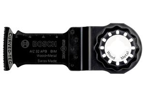 Tauchsägeblatt AIZ 32 APB Holz + Metall 32/50mm, BIM, Starlock, 2 608 669 066 - Bosch Maschinenzubehör