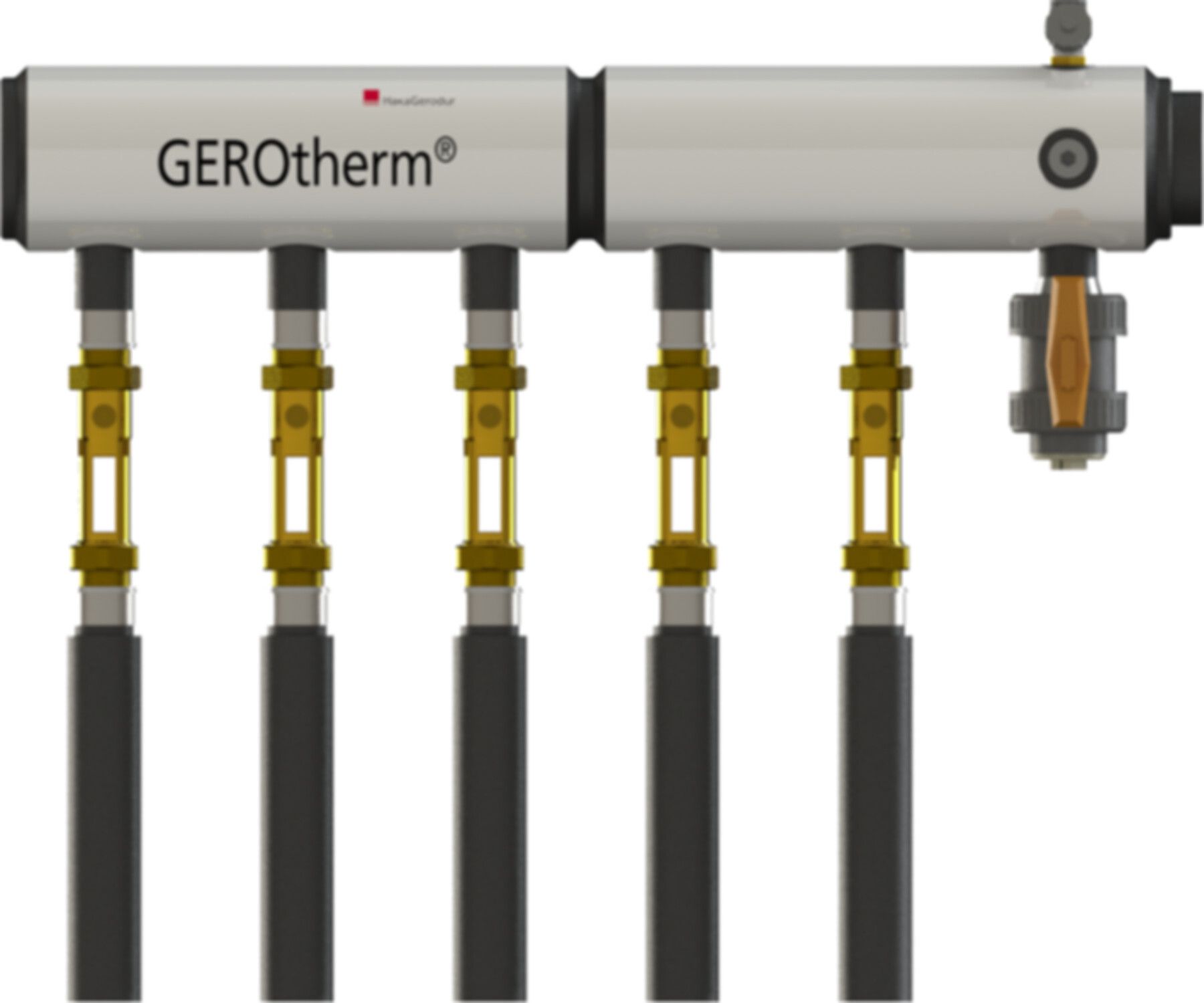 Sammler / Verteiler HakaGerodur GEROtherm SAVE 125 Inline