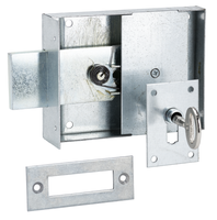 SCHÄNIS Kellertürschloss 2301 BB 80, links/rechts, verzinkt - Türschlösser und Zubehör