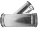 Abzweiger 45° 150/100mm TVU45-V - Spiralfalzrohre und Zubehör System Safe