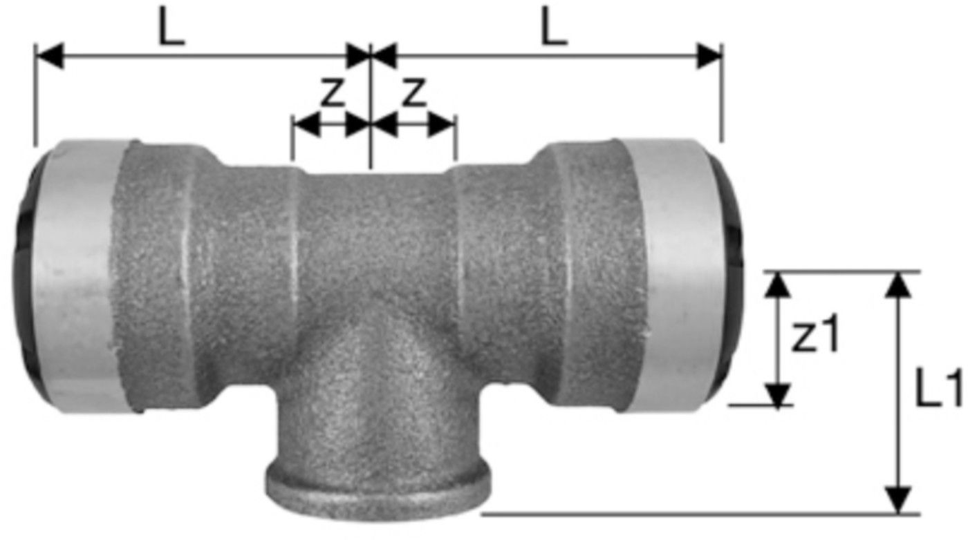 T-Stücke NYFFENEGGER sudoFIT