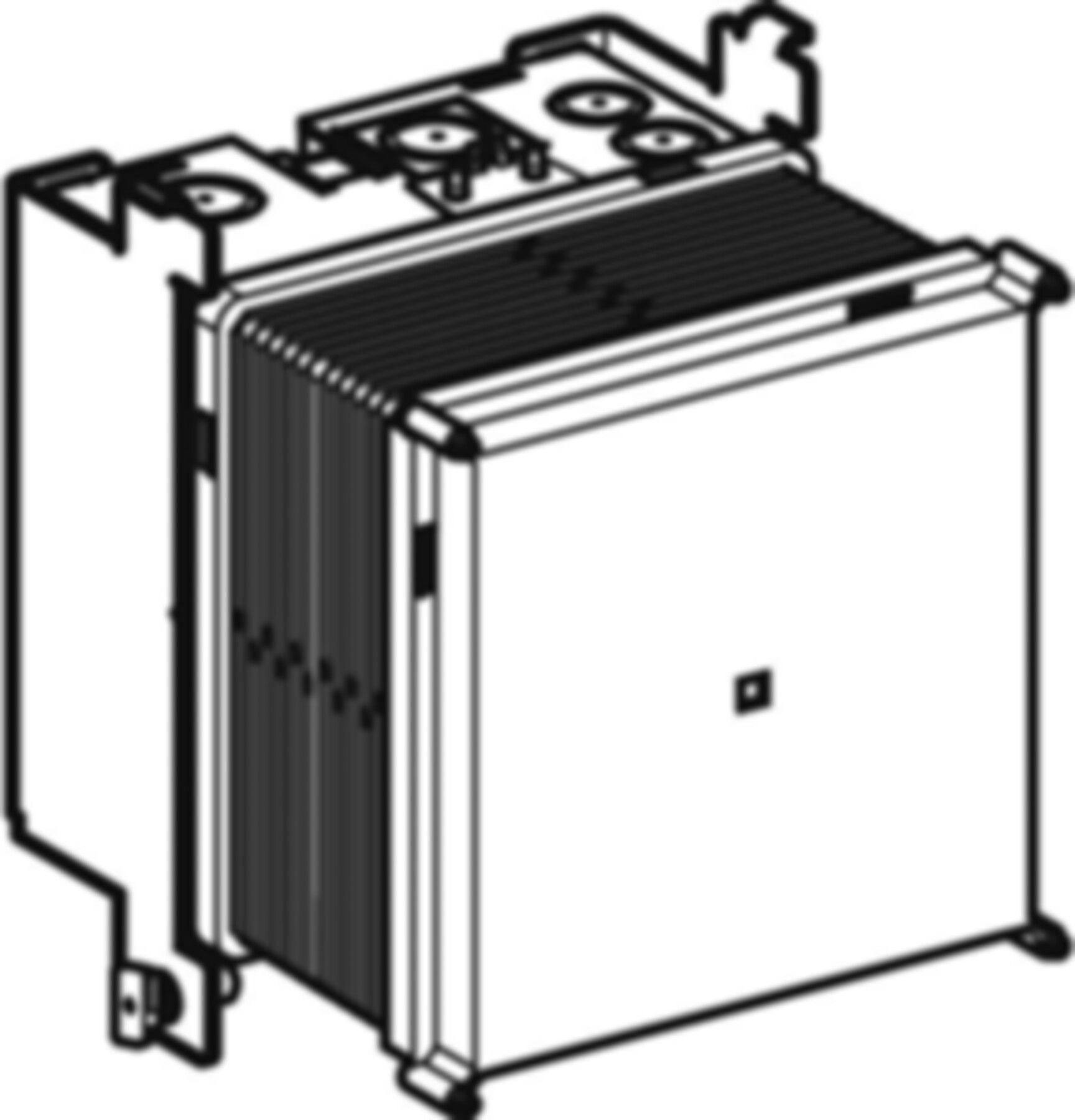 Traverse 461.145.00.1 für Standarmatur mit UP-Funktionsbox - Geberit-GIS