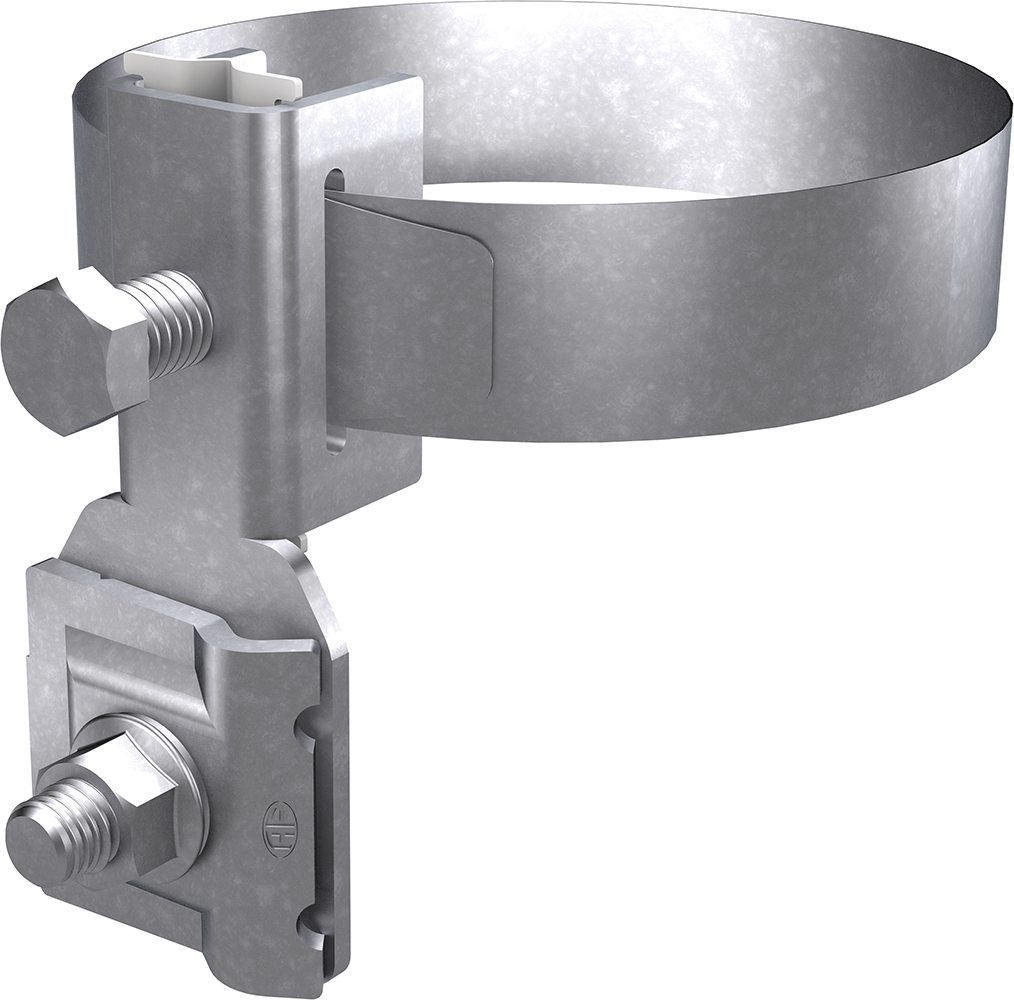 Bandrohrschelle, InoxA2, 6-10/20-250mm AF 280.105.005  / AV26 - AF Blitzschutzprogramm