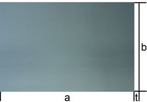 EN 10088-2, V2A, 1D 1000/2000/10.0 mm, eins. Sch`folie - Rostfreie Bleche, 1.4301, warmgewalzt