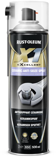 RUST-OLEUM Keramikspray 500ml, 1616 X1, technische Spraydose - Schmieren