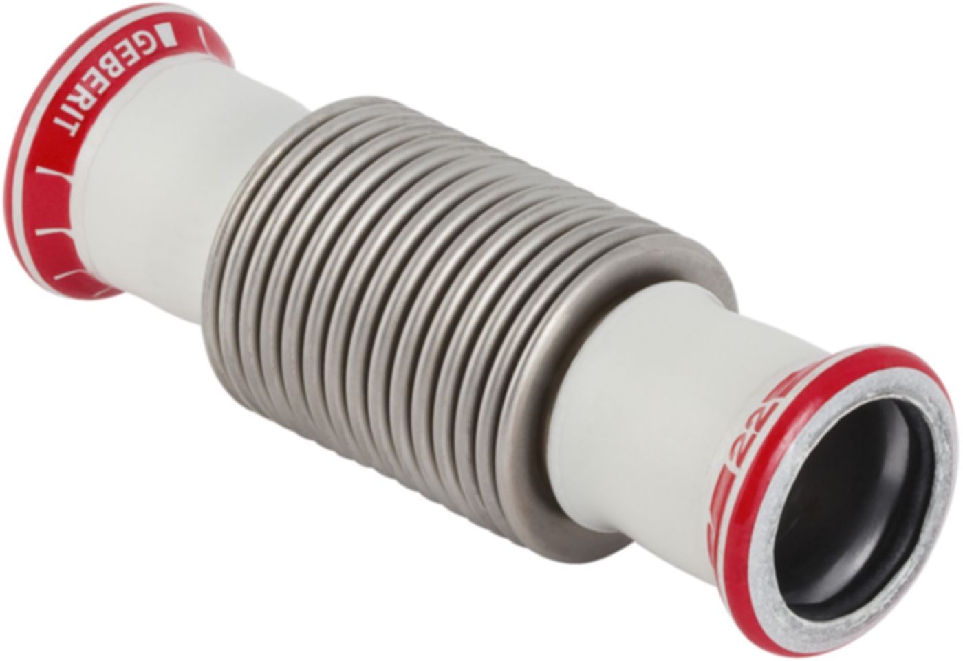 Axialkompensator 88.9mm 23940 mit Pressmuffen - Mapress-Heizung Supersize-Formstücke