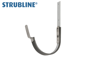 Rinnenhaken ummantelt 25/5 250 mm 110 "Strubline" - Zink vorbew. Spenglereihalbfabrikate