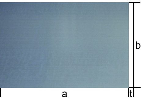 Kupfer-Titan-Zink Bleche