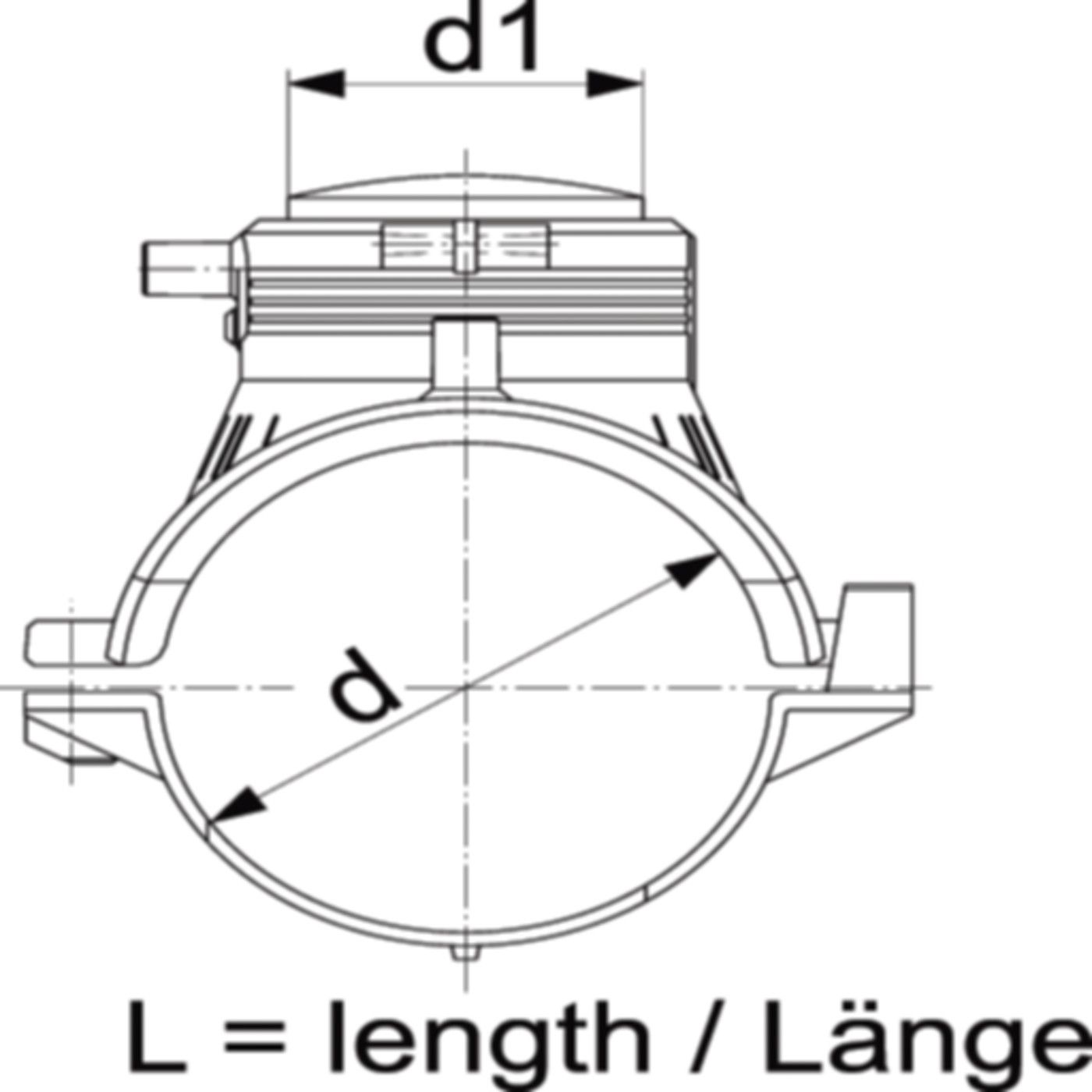 Reparaturschelle (Karton à 5 Stk.) d 225mm 193 130 127 - ELGEF Plus Elektroschweissfittinge