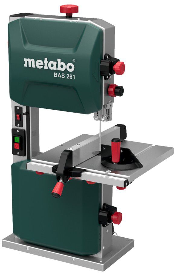 Bandsäge BAS 261 Precision 400W, 220-240 V, 735 m/min, Schnitthöhe 103mm - Metabo Elektrowerkzeuge