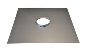 CrNi Ansatzt.eckig fl. 800x800 300 mm - Aspira Kaminhüte