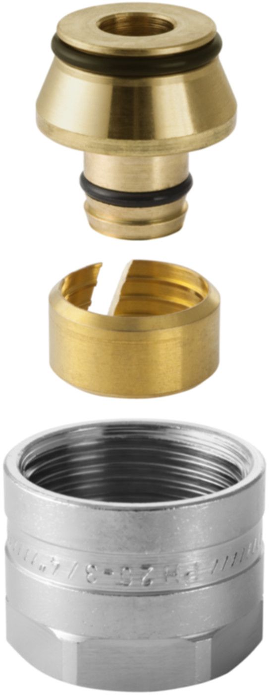 Anschlussverschraubung 20mm-3/4" 651.534.22.2 zu Eurokonus 3/4" - Geberit-Push Fit-Formstücke