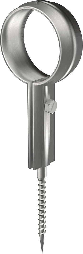Rohrschelle z.Schutzrohr 1/2"/6x50 Inox AF 250.016.000 / AL 55 - AF Blitzschutzprogramm