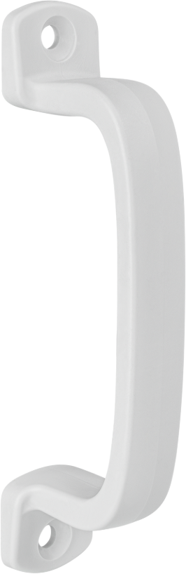 WEBI Torgriff, Kunststoff LxB=160x30mm, weiss RAL 9001 - Schiebetür- und Schiebetorbeschläge