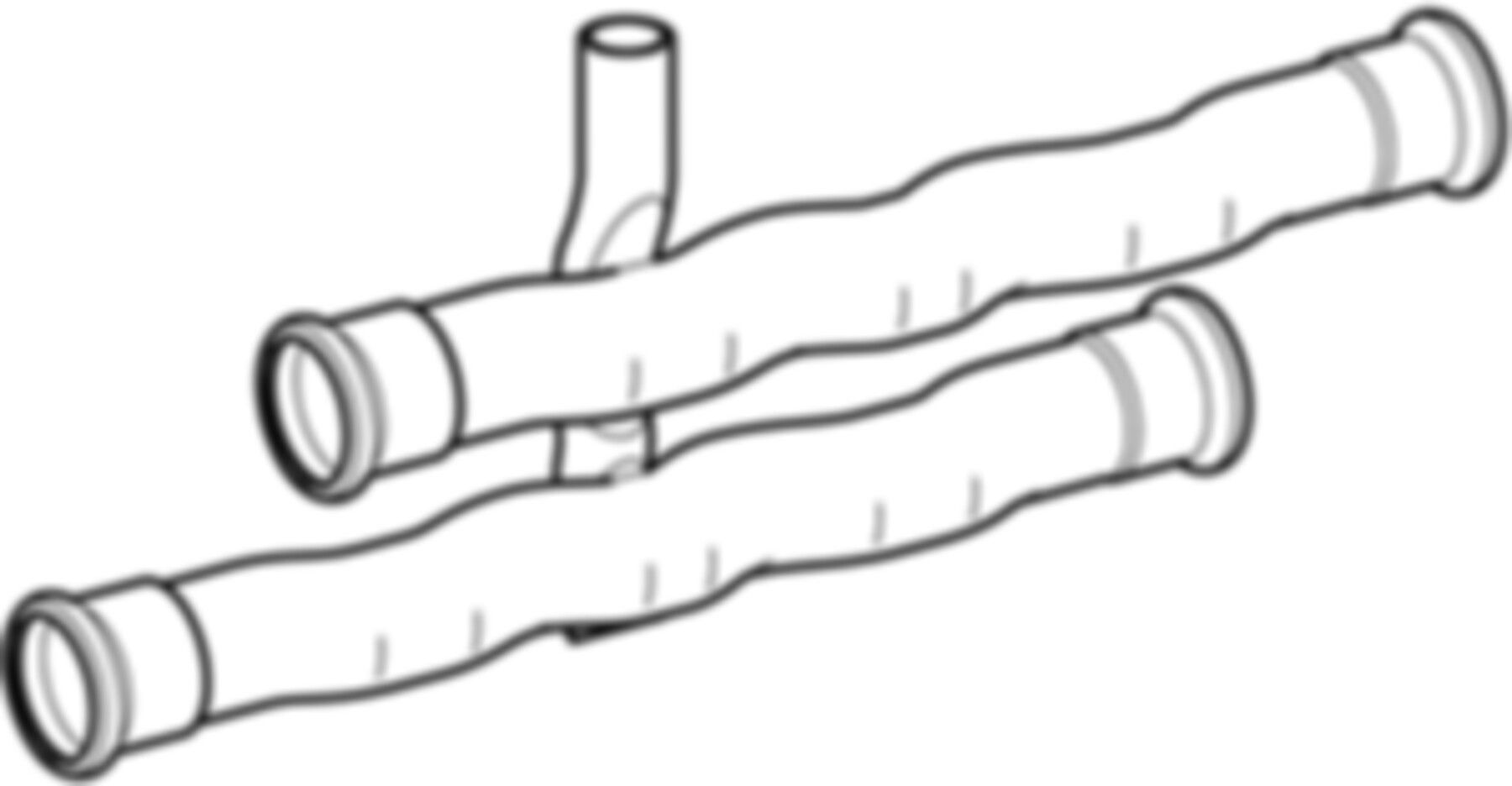 Heizkörperanschluss 18-15mm 23603 für Rücklauf - Mapress-Heizungs-Formstücke