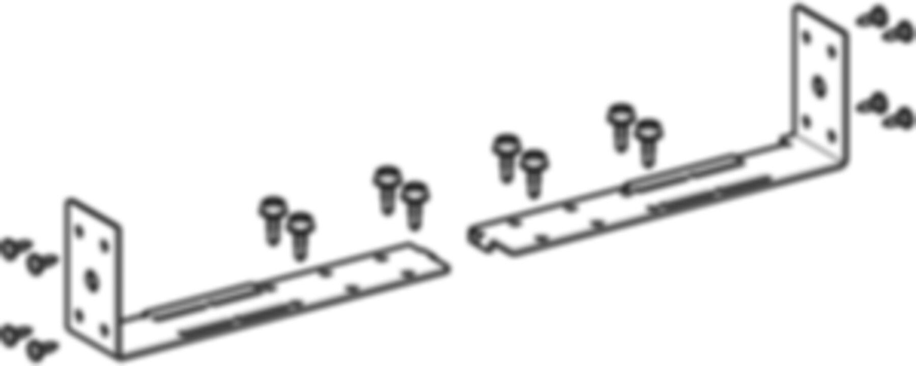 Bausatz für Ständerabstand 50-65 cm 111.869.00.1 - Geberit-Duofix