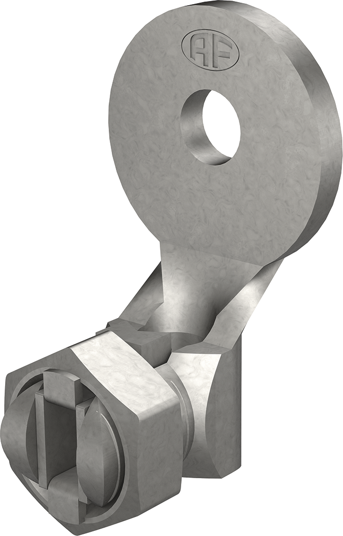 Drahtschuh o/Schr.Bohrung 10mm verzin. 8 AF 275.031.027 / AV 4 - AF Blitzschutzprogramm