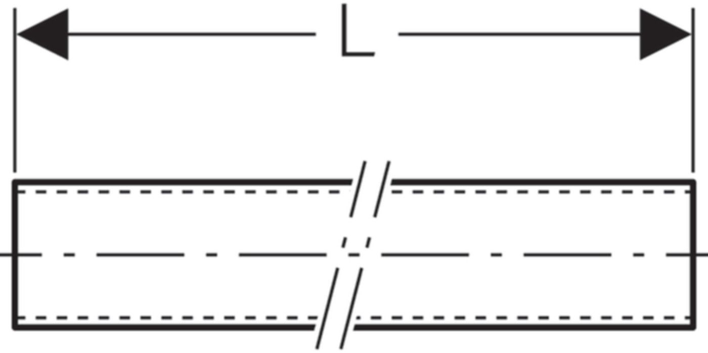 Tragschiene L=5m 362.863.26.1 - Geberit-Dachentwässerung
