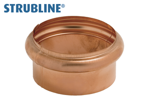 Einfachwulsten 75 mm 293 "Strubline" - Kupfer Spenglereihalbfabrikate