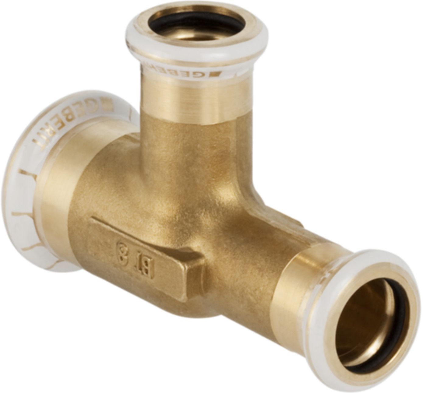 T-Stück reduziert 12-15-12mm 21101 - Mapress-Heizungs-Formstücke