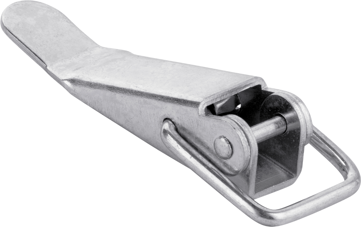 CHARMAG Kistenverschluss ohne Kloben L=64mm, verzinkt - Scharniere, Verschlüsse und Zubehör