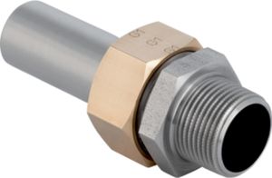 Übergangsverschraubungen GEBERIT Mapress Edelstahl