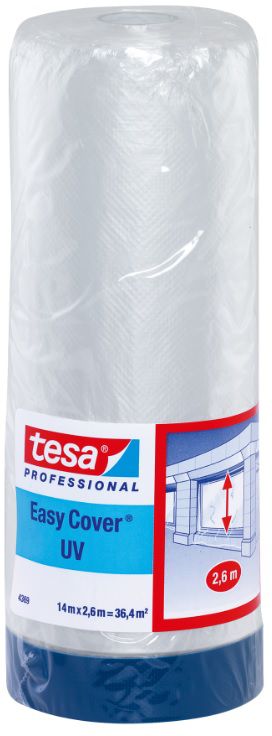TESA Easy Cover UV, für den Aussenbereich B= 2600mm, L= 14m, Art. 3210655 - Kleben