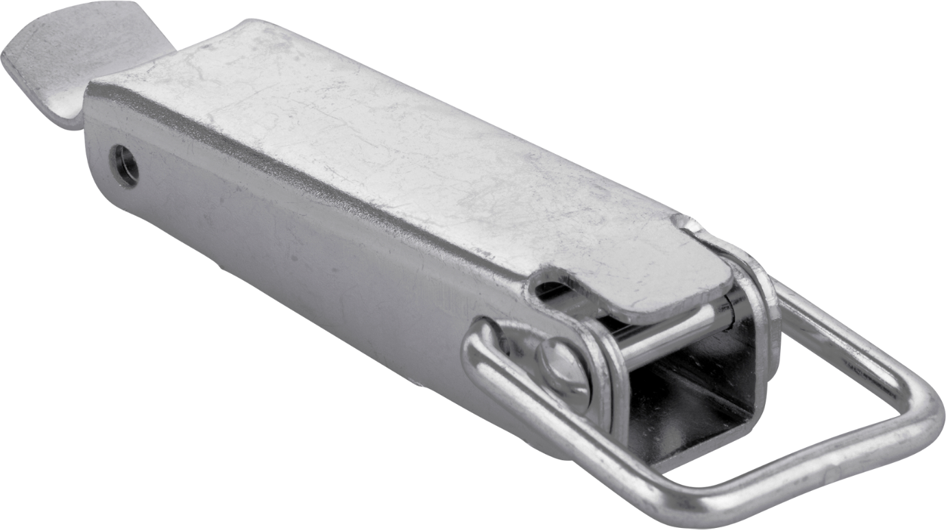 CHARMAG Kistenverschluss ohne Kloben L=112mm, verzinkt - Scharniere, Verschlüsse und Zubehör