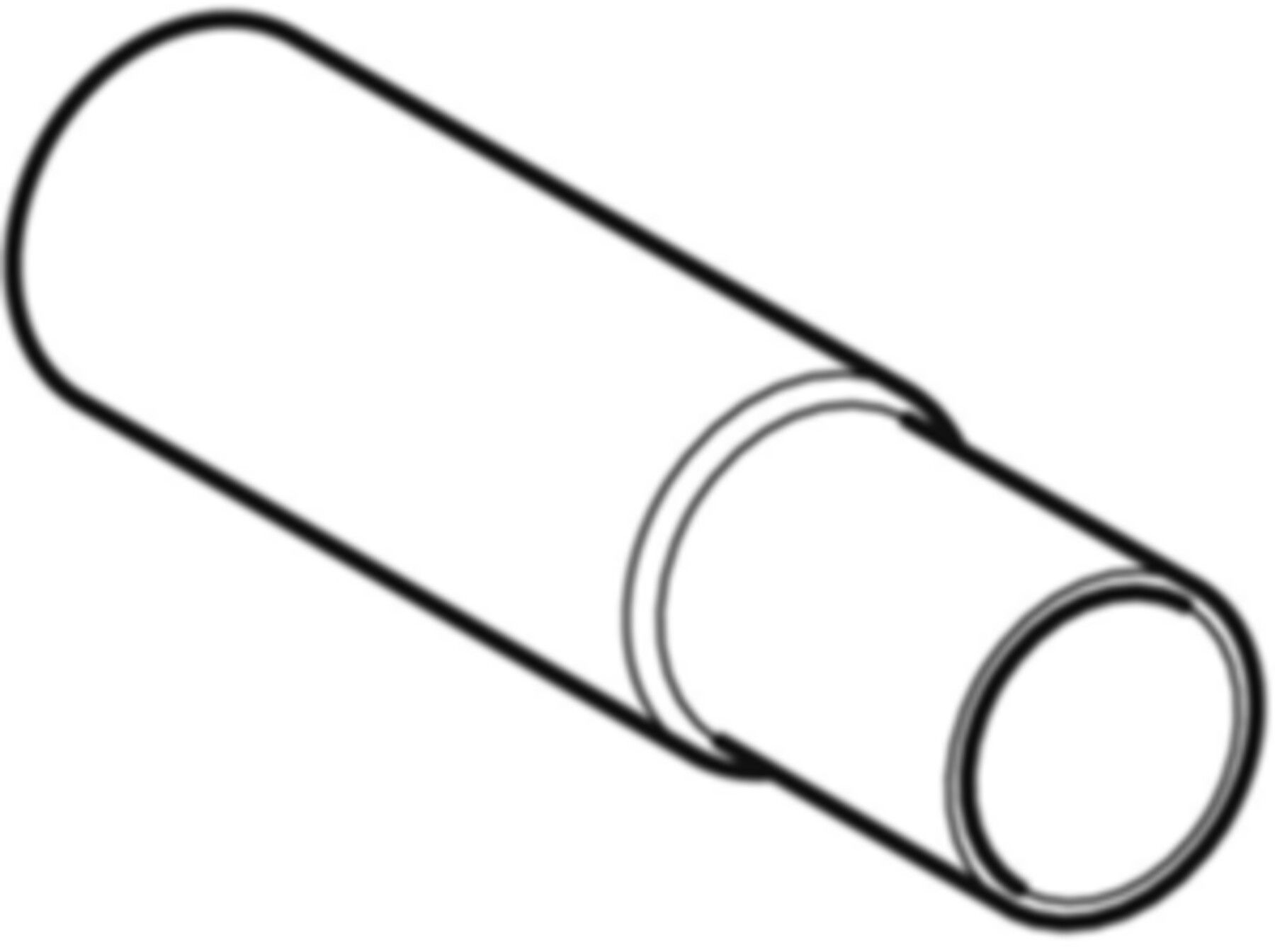 Übergang 22mm - 26.9mm 12414 mit Anschweiss- und Einschubende - Mapress-Heizungs-Formstücke