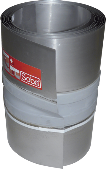 Dila endlos unverdeckt a 6 M 490 CrNi-Stahl, Breite 390 mm - Dilatationen