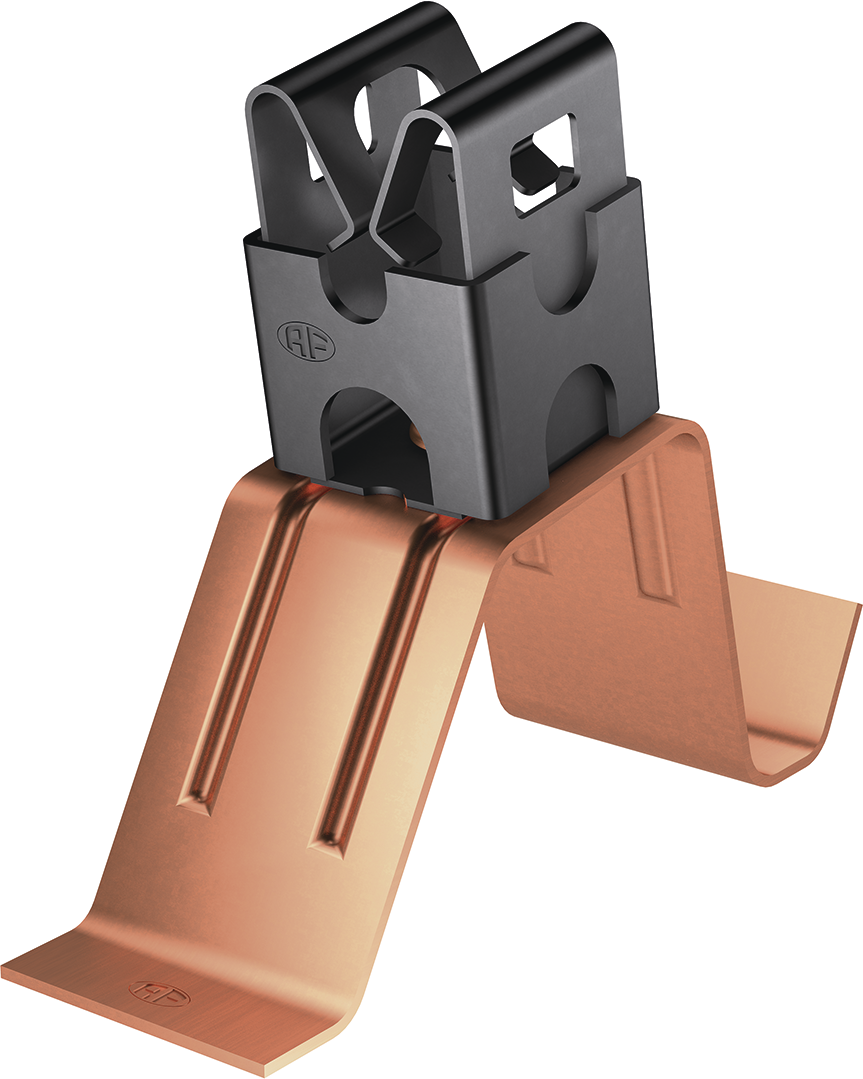 Leitungsh. f/Falzziegel Kupfer 6-10 AF 225.021.000 / FL 32 Quadro - AF Blitzschutzprogramm