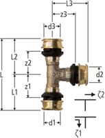 T-Stücke NUSSBAUM Optiflex-Flowpress