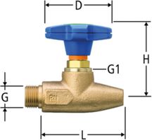 Entleerventile gerade NUSSBAUM