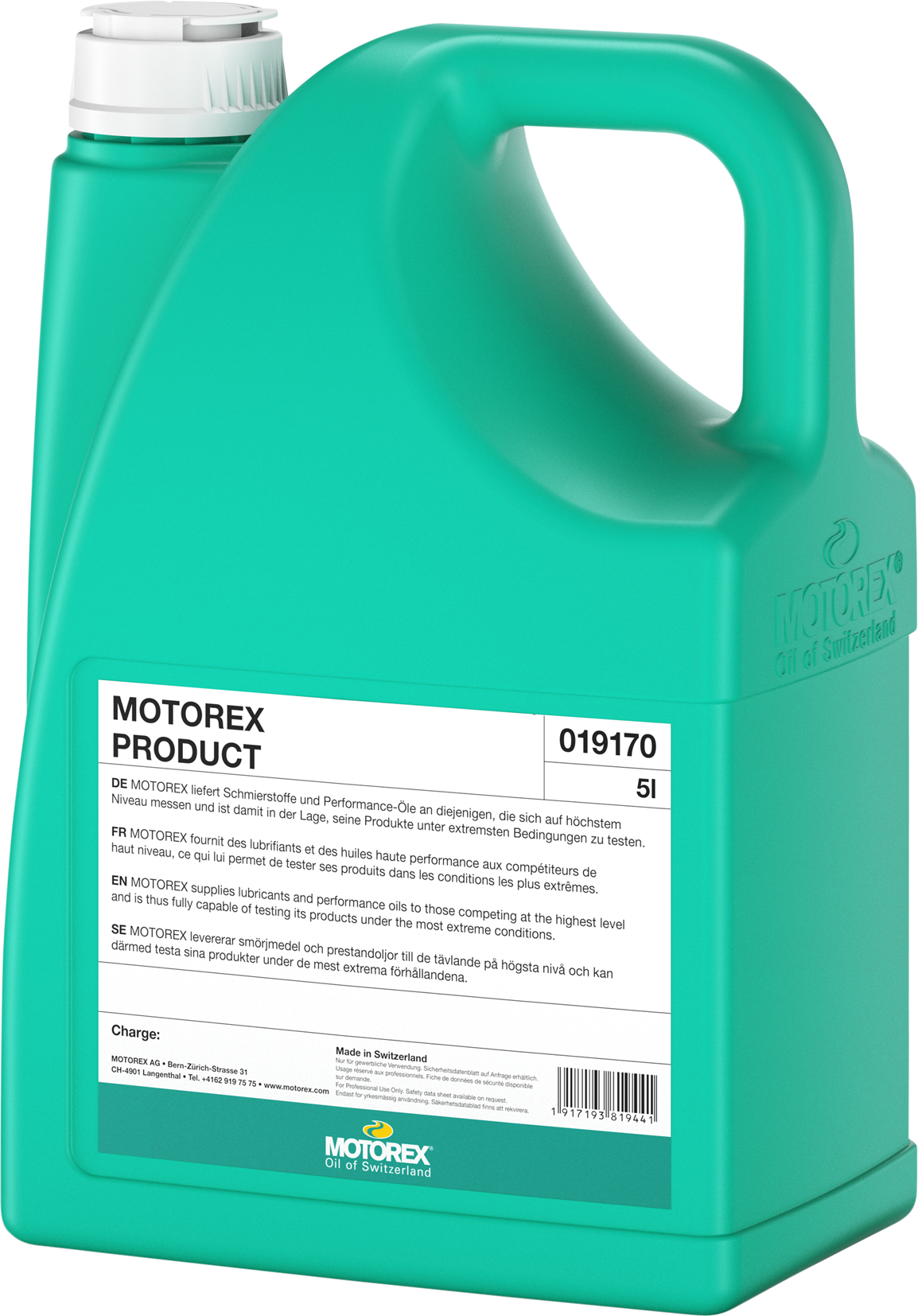 MOTOREX Kühlschmiermittel Swisscool Magnum UX200, Kanister à 5l - Schmieren