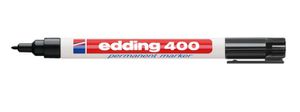 EDDING 400, Filzschreiber Schwarz, Schriftbreite 1.0mm - Auszeichnen