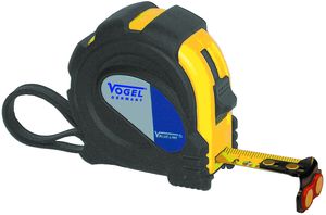VOGEL Rollmeter L= 3m, B= 16mm, gummiertes Gehäuse - Längenmessen