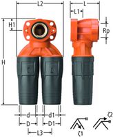 Doppeldosen NUSSBAUM Optiflex-Profix