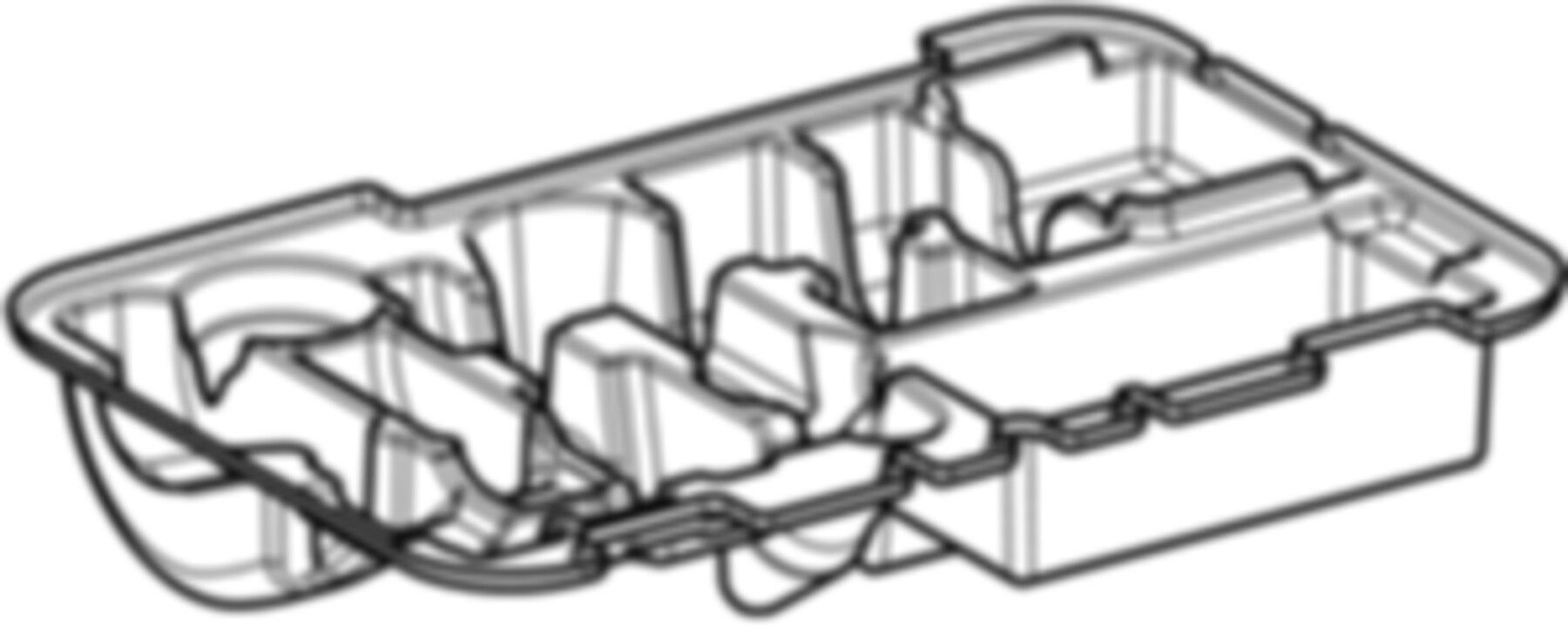 Koffer-Einsätze GEBERIT FlowFit