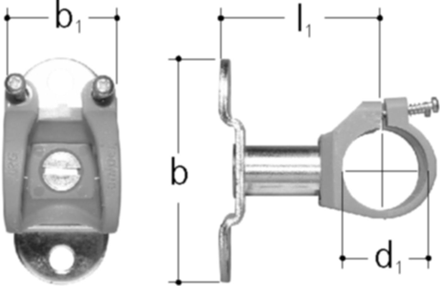 Halterungen +GF+ JRG Sanipex