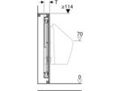 Urinal-Element für Lema Urinal, Typ 112 461.668.00.1 - Geberit-GIS