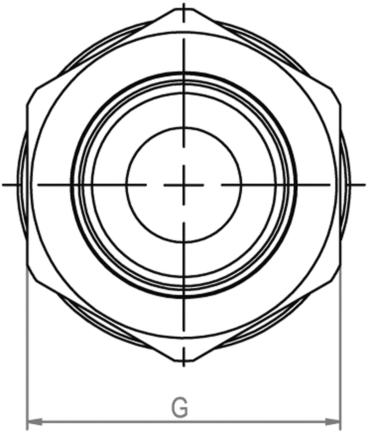 Schwarzrohradapter m.AG FLAMCO SX PLUS G 1/2" x 1/2" - Flamco Zubehör