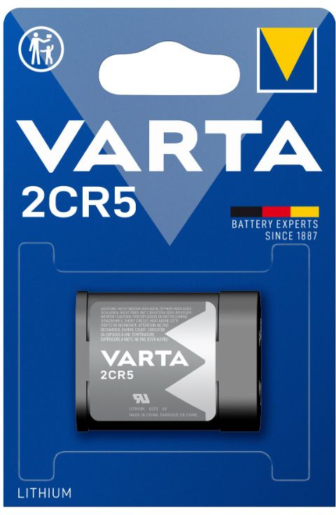 VARTA Batterie Photo Lithium Electronics 2 CR 5 - Elektrozubehör