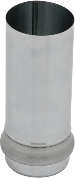 Schiebestücke 25 cm 100/110 mm 270 "Strubline" - Zink Spenglereihalbfabrikate