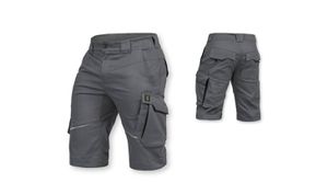 Shorts Leib Wächter Herren grau/schwarz, Gr. 44 - Textilien