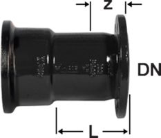 Muffenstücke vonRoll hydro Fig. 2877b (EU)