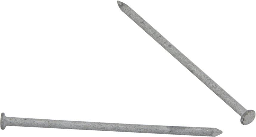 Stifte flach, feuerverzinkt Ø 3.4 x 90mm, Pack à 2.5kg - Drahtstifte, CU-Stifte, Inoxstifte