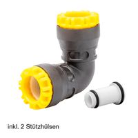 Winkel 90° PLASSON GAS