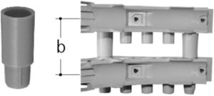 Distanzstücke +GF+ JRG Sanipex