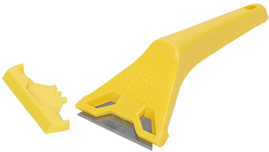 STANLEY Fensterschaber Länge= 62mm, Kunststoff, 0-28-590 - Heften, Schneiden